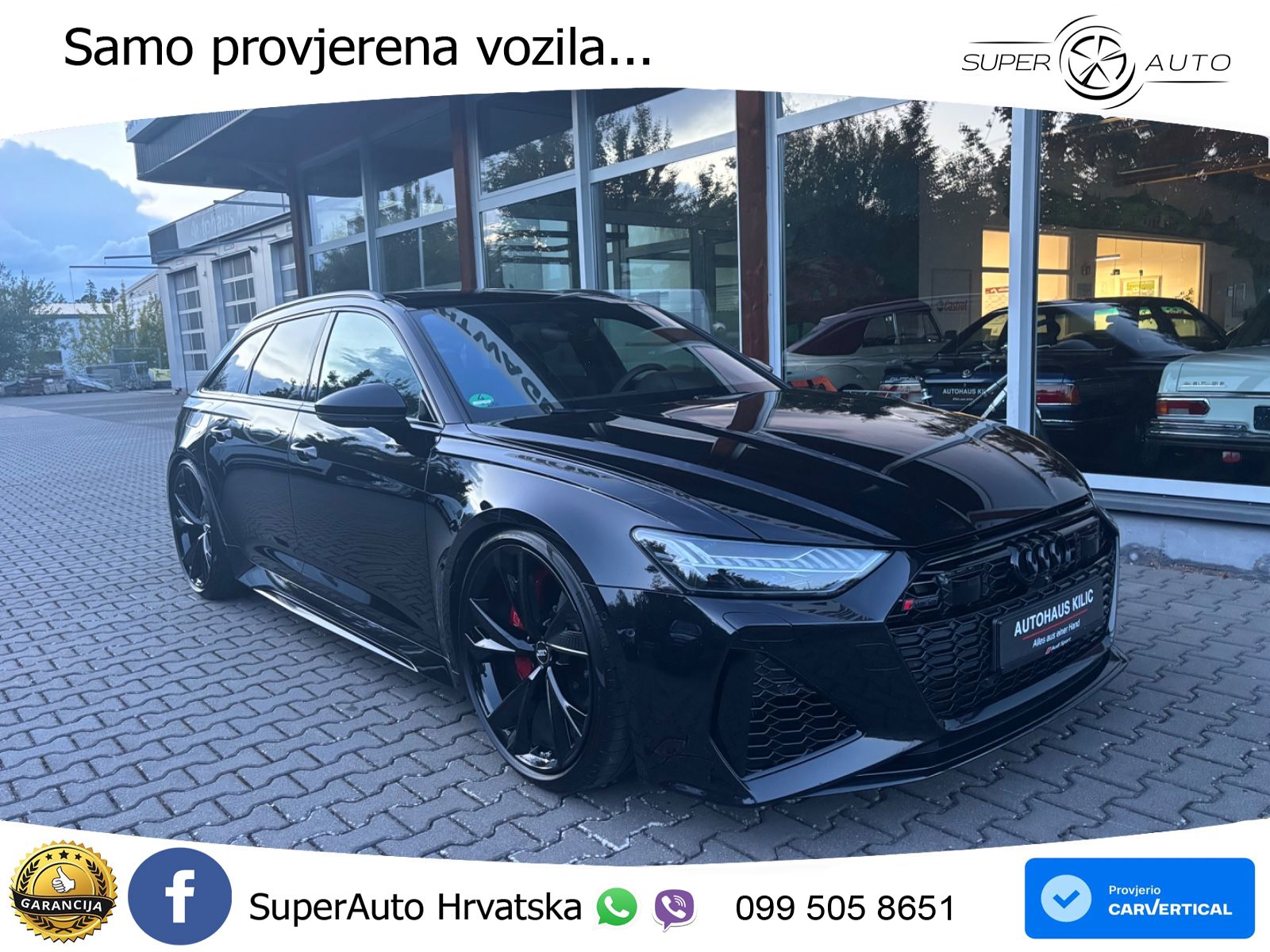 Audi RS6 Avant 4.0 TFSI V8 (600 KS) quattro Tiptronic LED+GR SJED+ACC