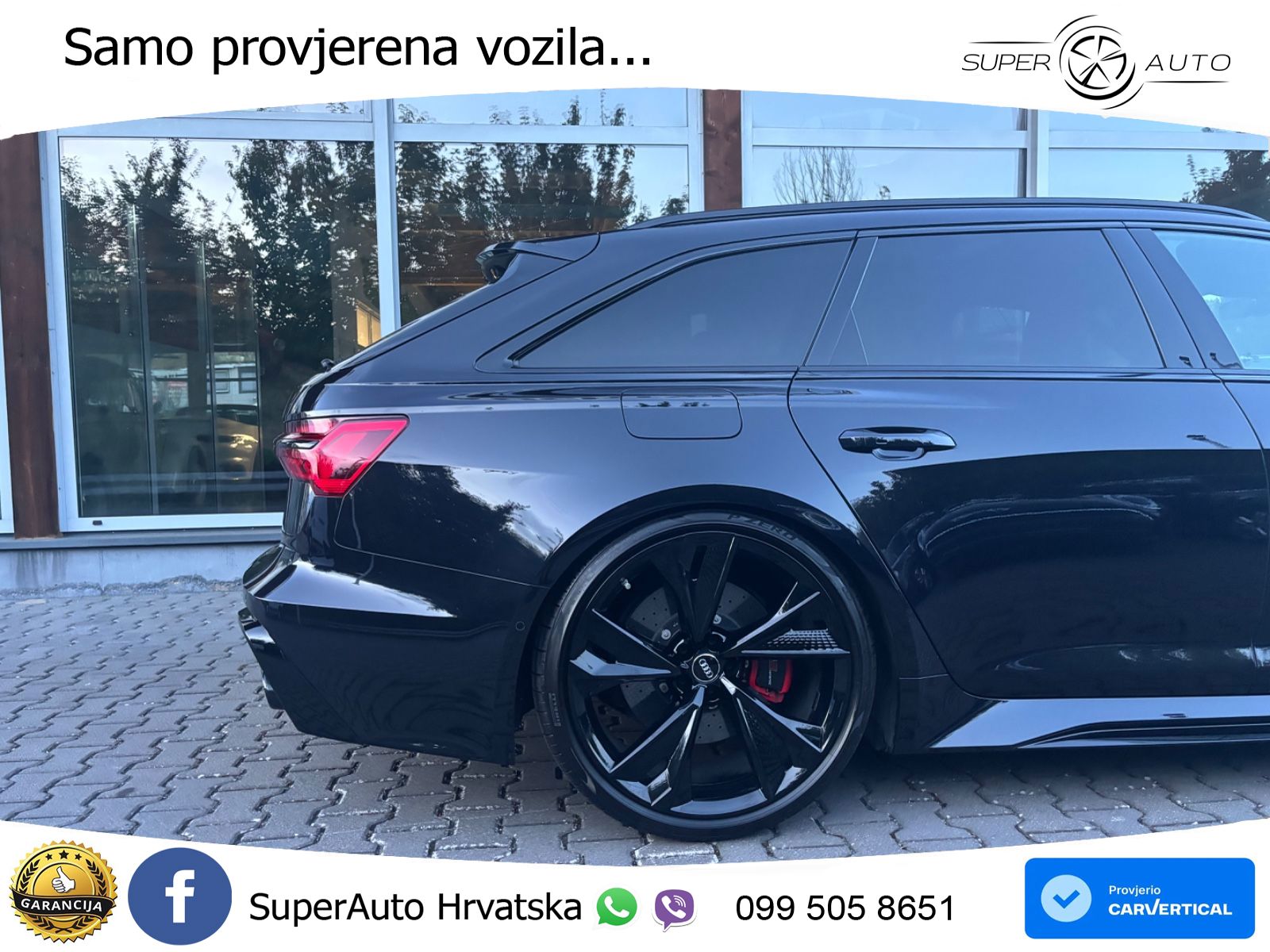 Audi RS6 Avant 4.0 TFSI V8 (600 KS) quattro Tiptronic LED+GR SJED+ACC