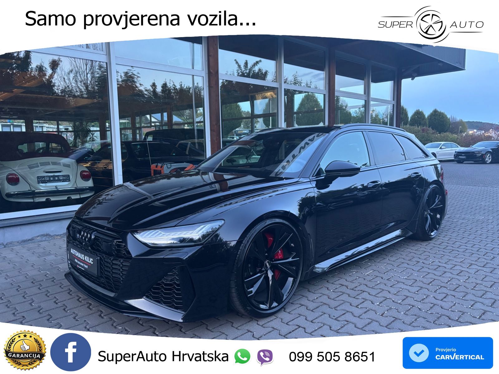 Audi RS6 Avant 4.0 TFSI V8 (600 KS) quattro Tiptronic LED+GR SJED+ACC