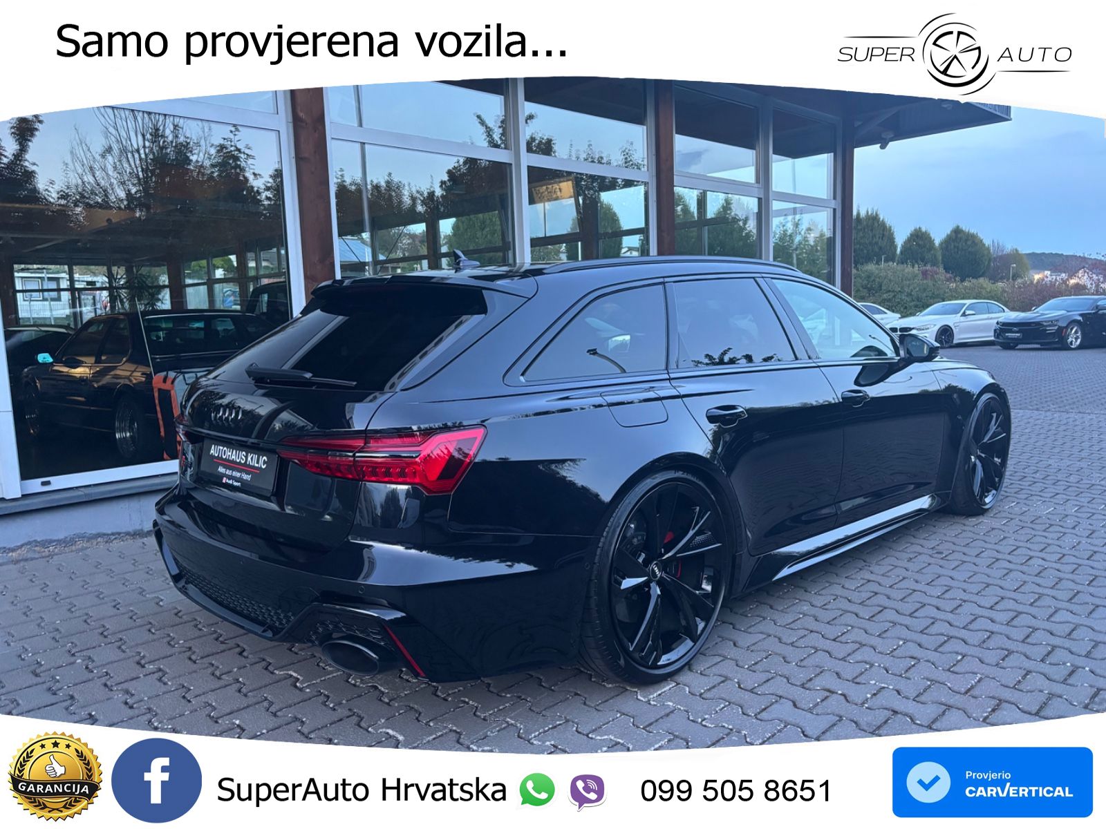 Audi RS6 Avant 4.0 TFSI V8 (600 KS) quattro Tiptronic LED+GR SJED+ACC
