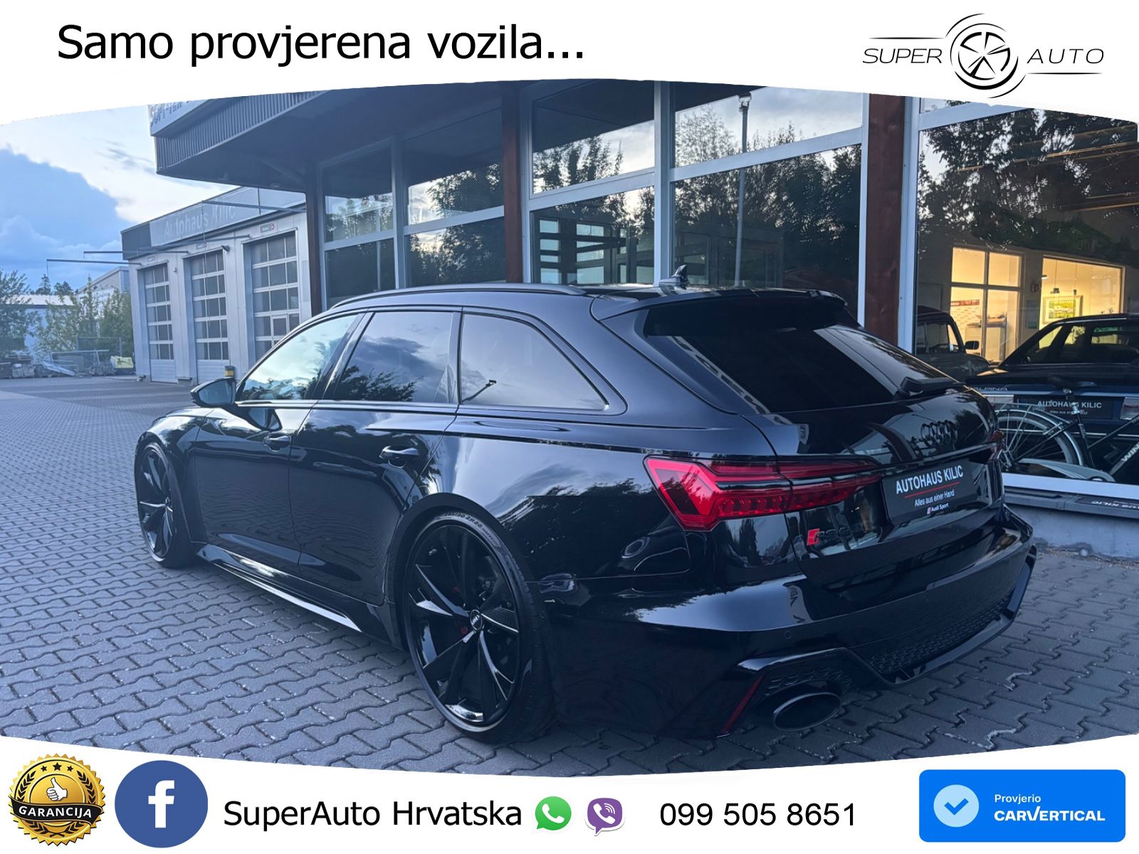 Audi RS6 Avant 4.0 TFSI V8 (600 KS) quattro Tiptronic LED+GR SJED+ACC