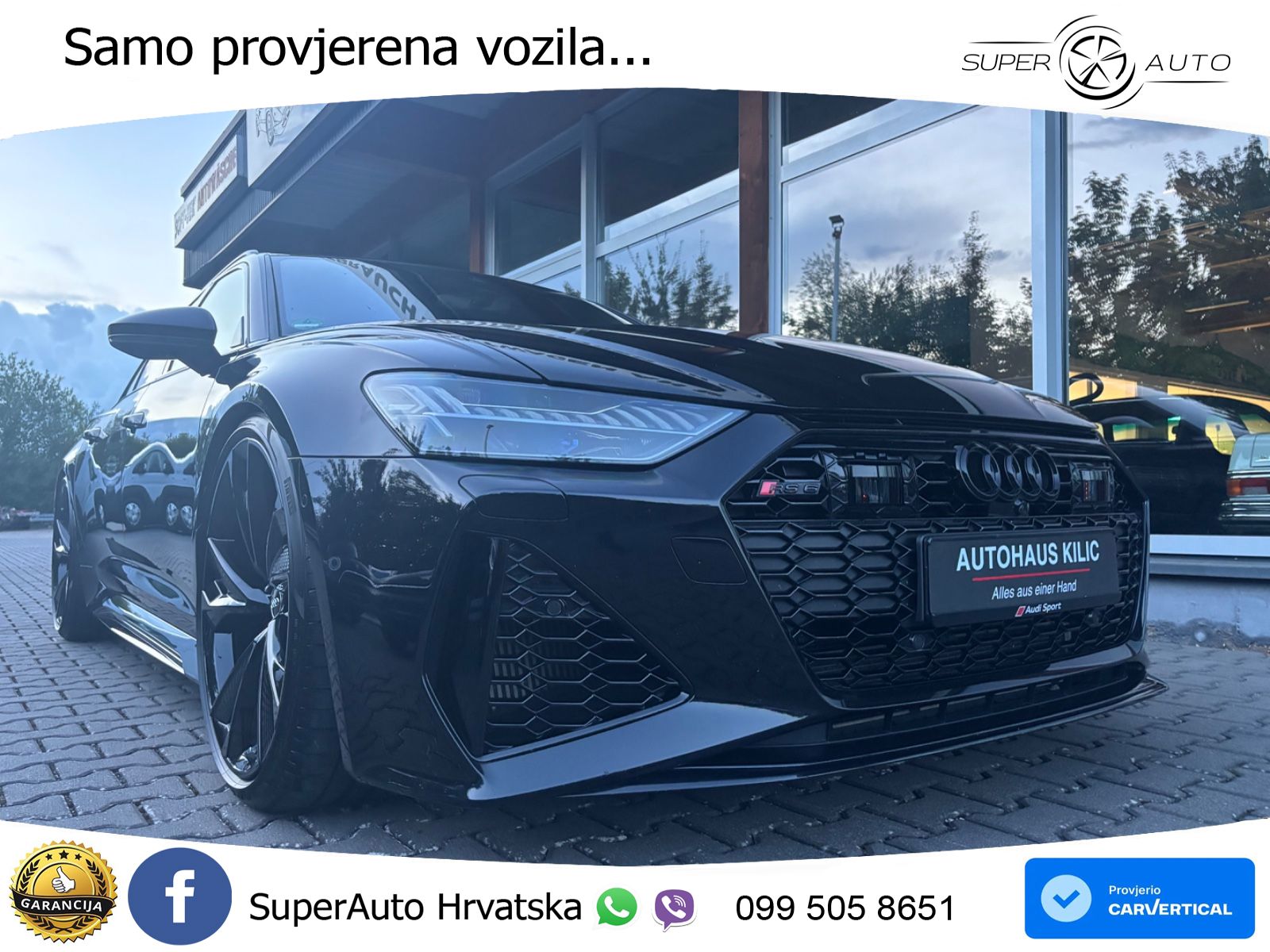 Audi RS6 Avant 4.0 TFSI V8 (600 KS) quattro Tiptronic LED+GR SJED+ACC
