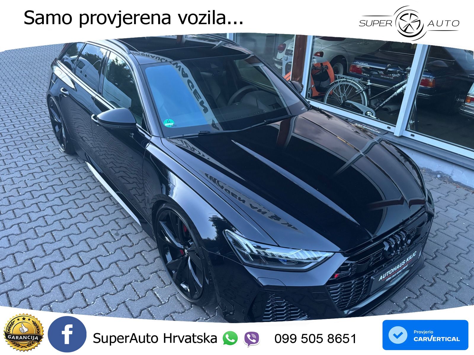 Audi RS6 Avant 4.0 TFSI V8 (600 KS) quattro Tiptronic LED+GR SJED+ACC