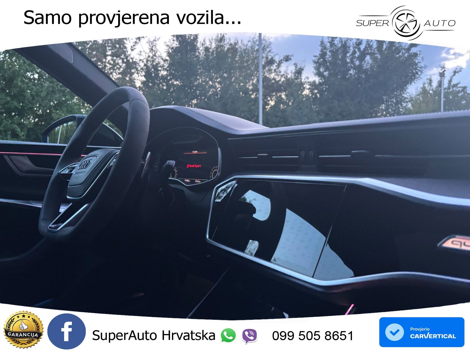 Audi RS6 Avant 4.0 TFSI V8 (600 KS) quattro Tiptronic LED+GR SJED+ACC