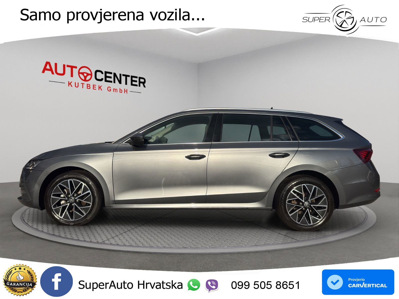 Škoda Octavia Combi 2.0 TDI (150 KS) DSG LED+GR SJED+ACC