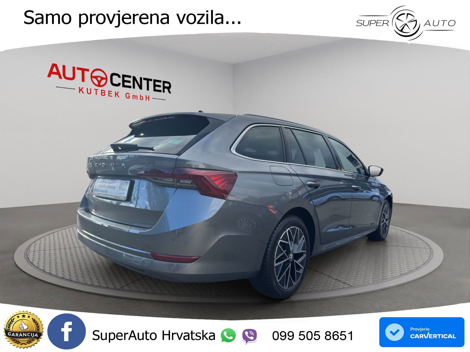 Škoda Octavia Combi 2.0 TDI (150 KS) DSG LED+GR SJED+ACC