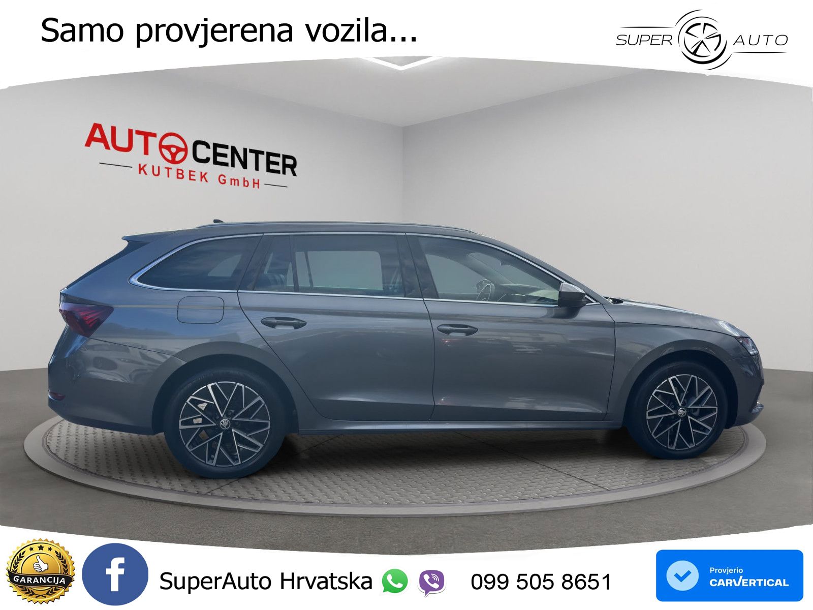 Škoda Octavia Combi 2.0 TDI (150 KS) DSG LED+GR SJED+ACC