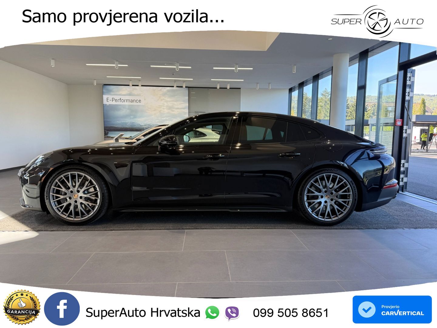Porsche Panamera 4 2.9 V6 (470 KS) E-Hybrid PDK ZRAČNI+ACC+GR SJED+KAM+PANO