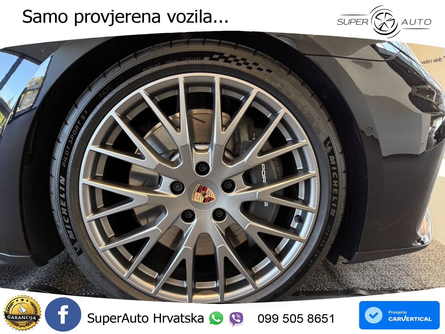 Porsche Panamera 4 2.9 V6 (470 KS) E-Hybrid PDK ZRAČNI+ACC+GR SJED+KAM+PANO