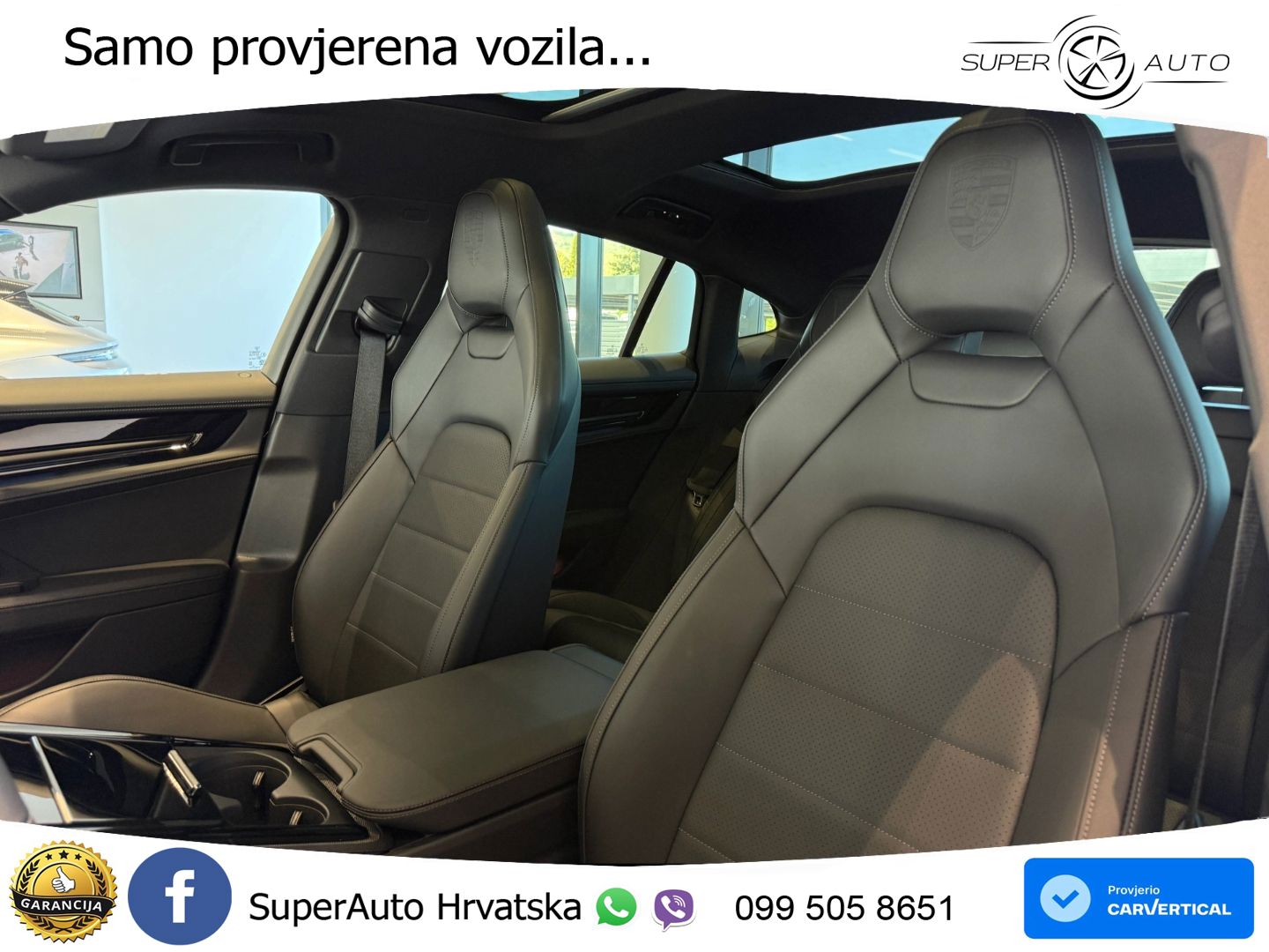 Porsche Panamera 4 2.9 V6 (470 KS) E-Hybrid PDK ZRAČNI+ACC+GR SJED+KAM+PANO