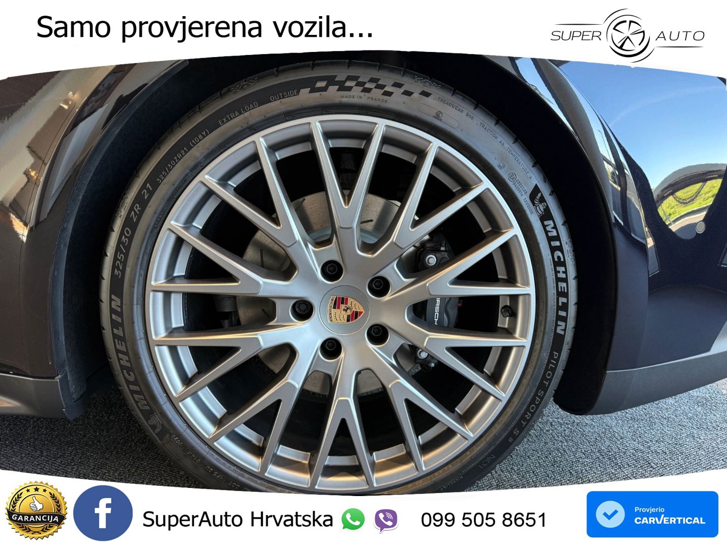 Porsche Panamera 4 2.9 V6 (470 KS) E-Hybrid PDK ZRAČNI+ACC+GR SJED+KAM+PANO