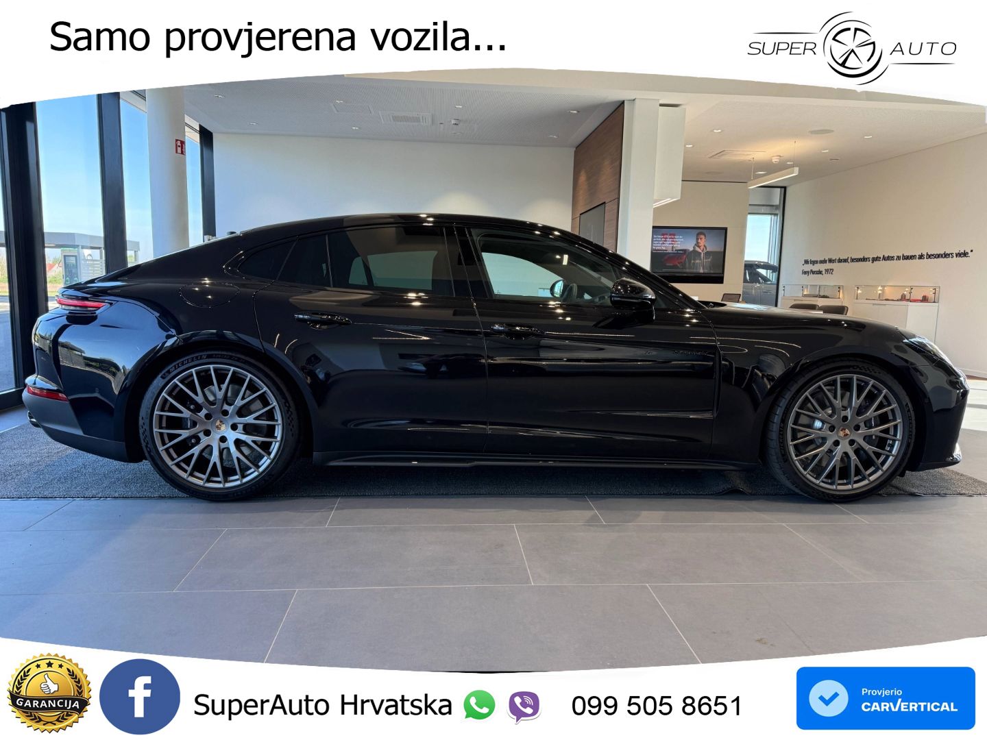 Porsche Panamera 4 2.9 V6 (470 KS) E-Hybrid PDK ZRAČNI+ACC+GR SJED+KAM+PANO