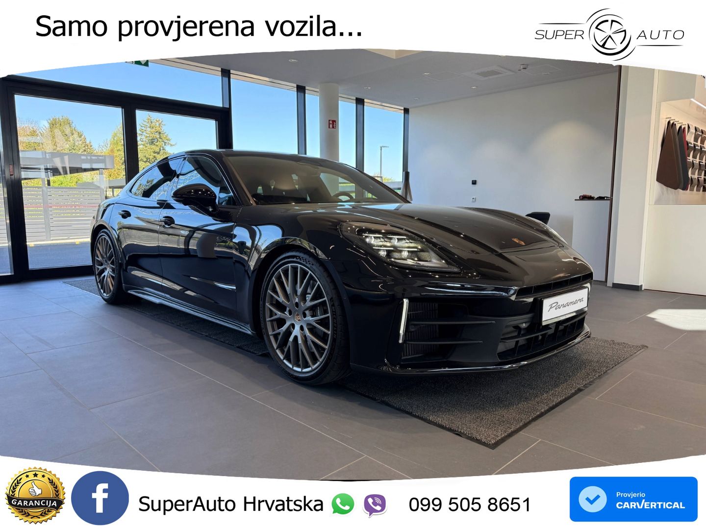 Porsche Panamera 4 2.9 V6 (470 KS) E-Hybrid PDK ZRAČNI+ACC+GR SJED+KAM+PANO