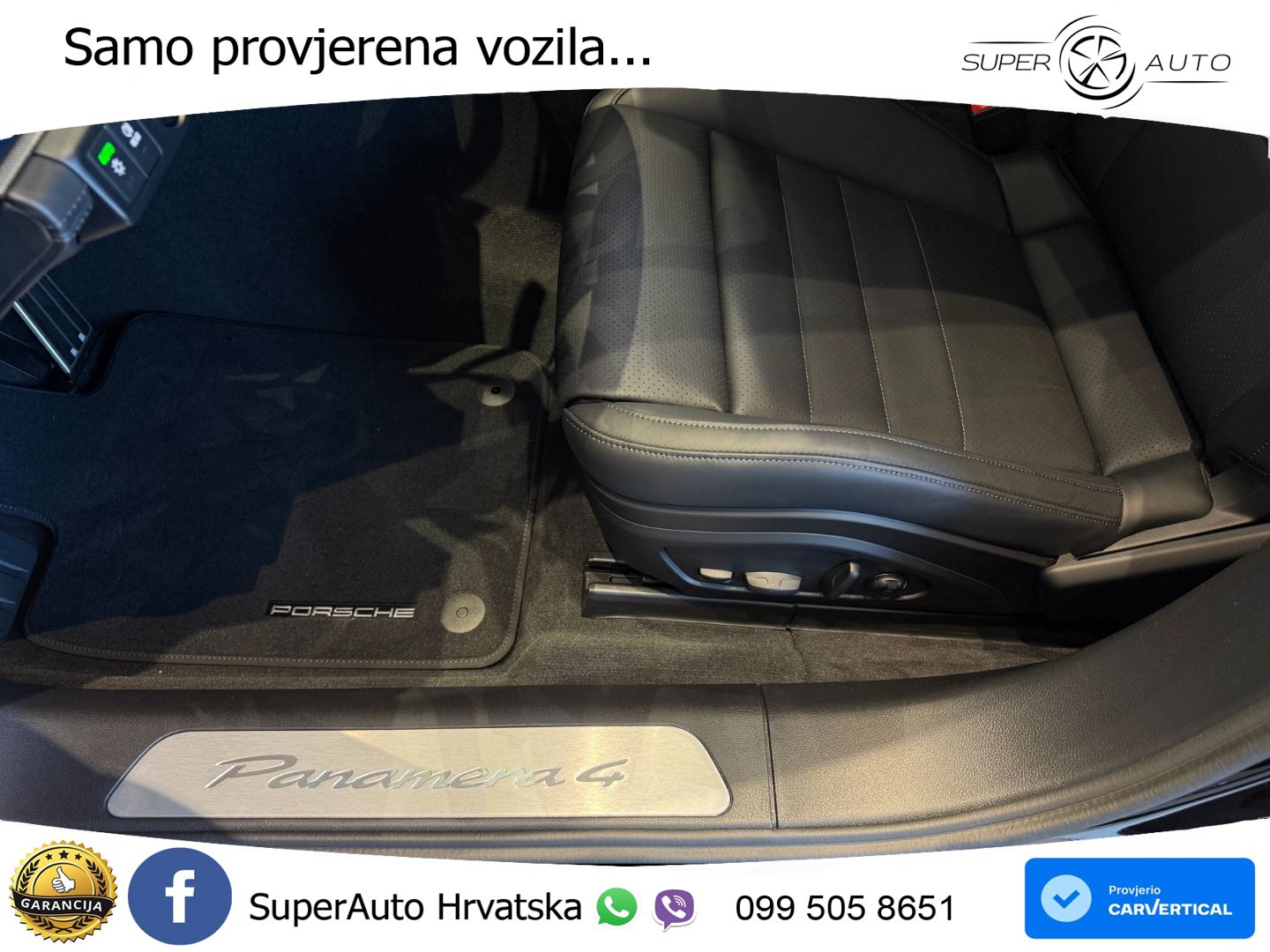 Porsche Panamera 4 2.9 V6 (470 KS) E-Hybrid PDK ZRAČNI+ACC+GR SJED+KAM+PANO