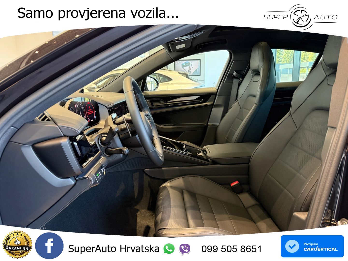 Porsche Panamera 4 2.9 V6 (470 KS) E-Hybrid PDK ZRAČNI+ACC+GR SJED+KAM+PANO