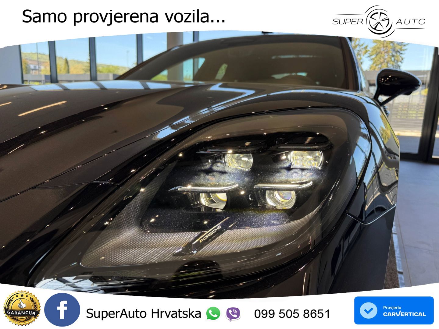 Porsche Panamera 4 2.9 V6 (470 KS) E-Hybrid PDK ZRAČNI+ACC+GR SJED+KAM+PANO
