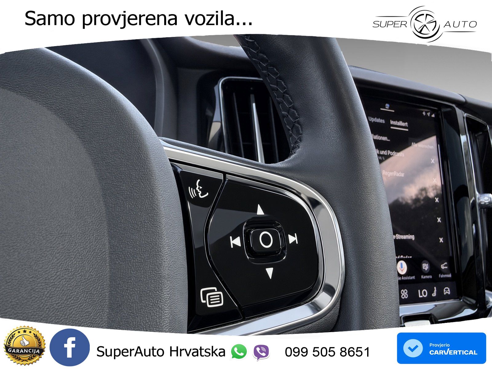 Volvo XC60 B4 Diesel FWD Geartronic LED+GR SJED+ACC