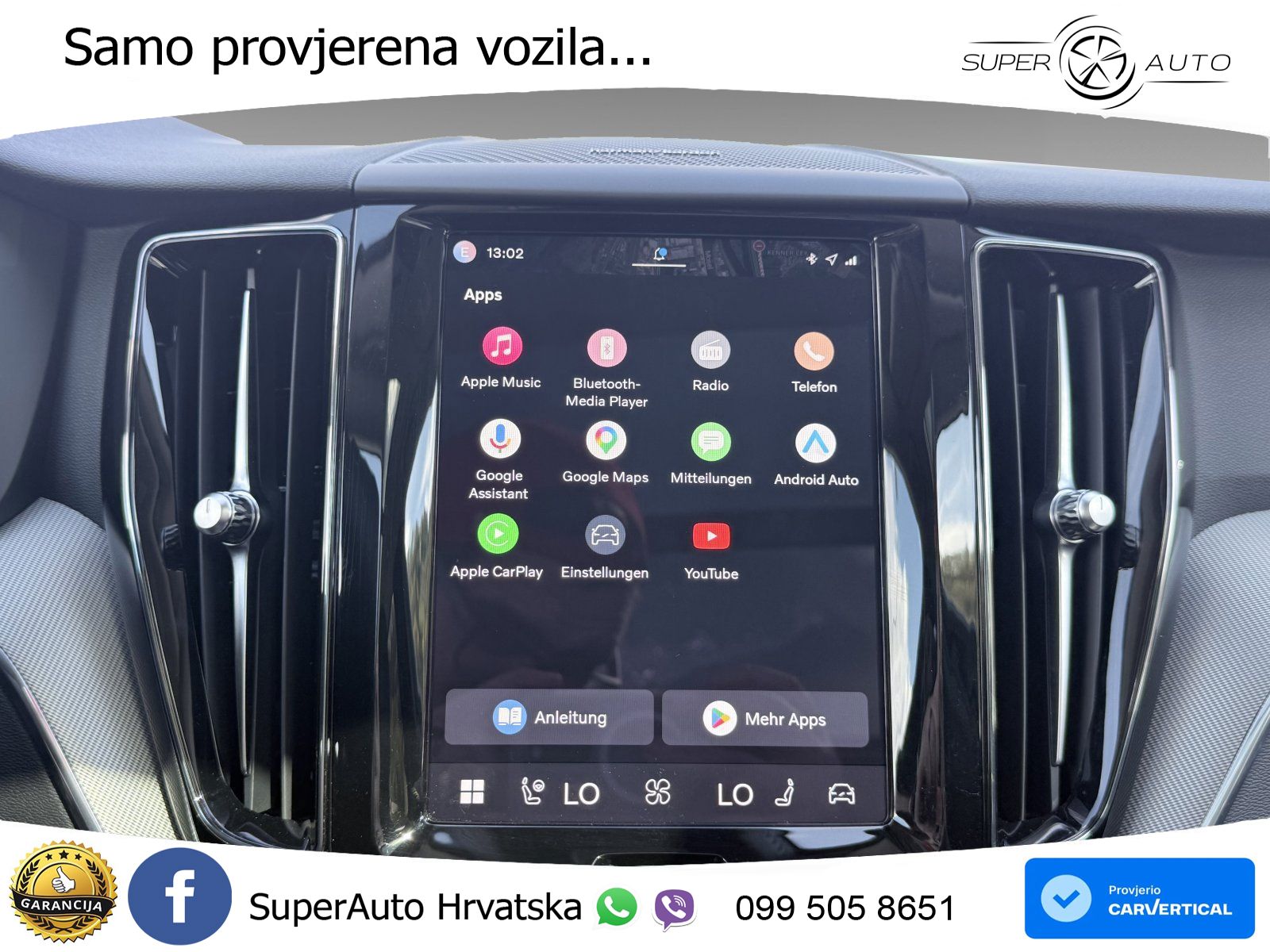 Volvo XC60 B4 Diesel FWD Geartronic LED+GR SJED+ACC