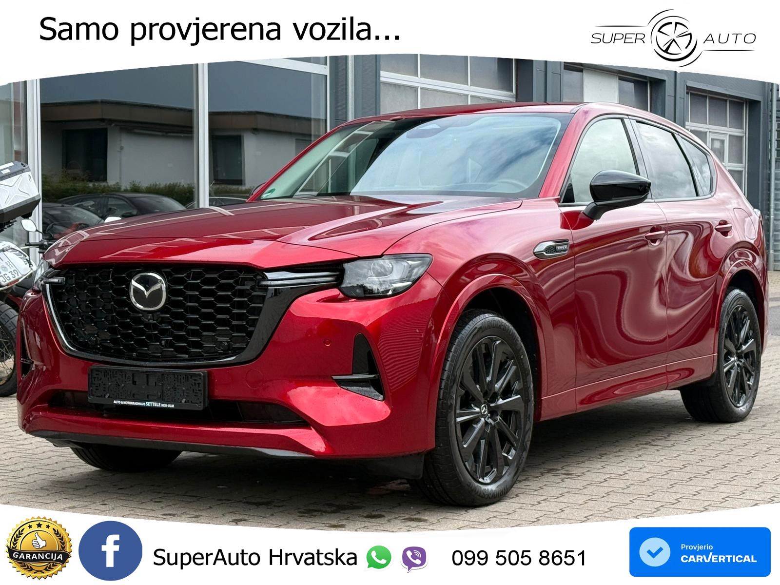 Mazda CX-60 2.5 e-Skyactiv (328 KS) AWD Automatic LED+GR SJED+ACC