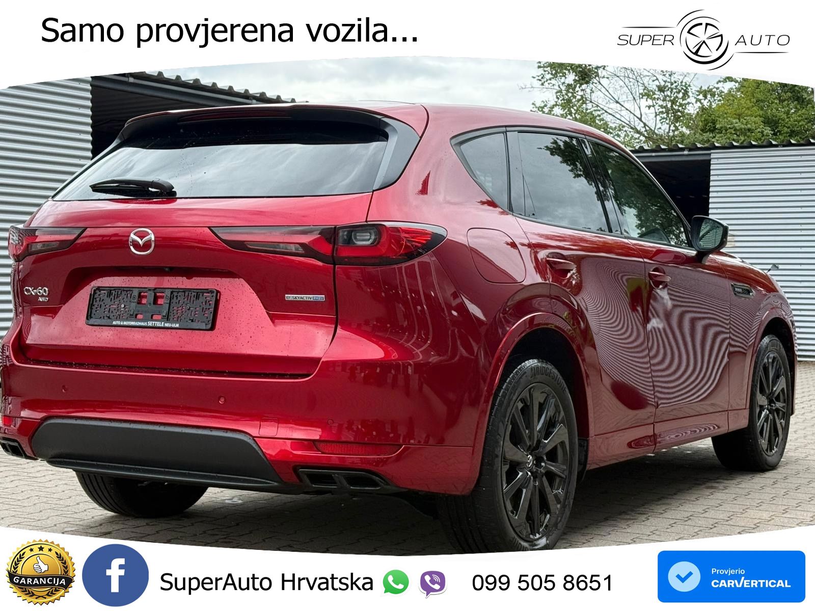Mazda CX-60 2.5 e-Skyactiv (328 KS) AWD Automatic LED+GR SJED+ACC