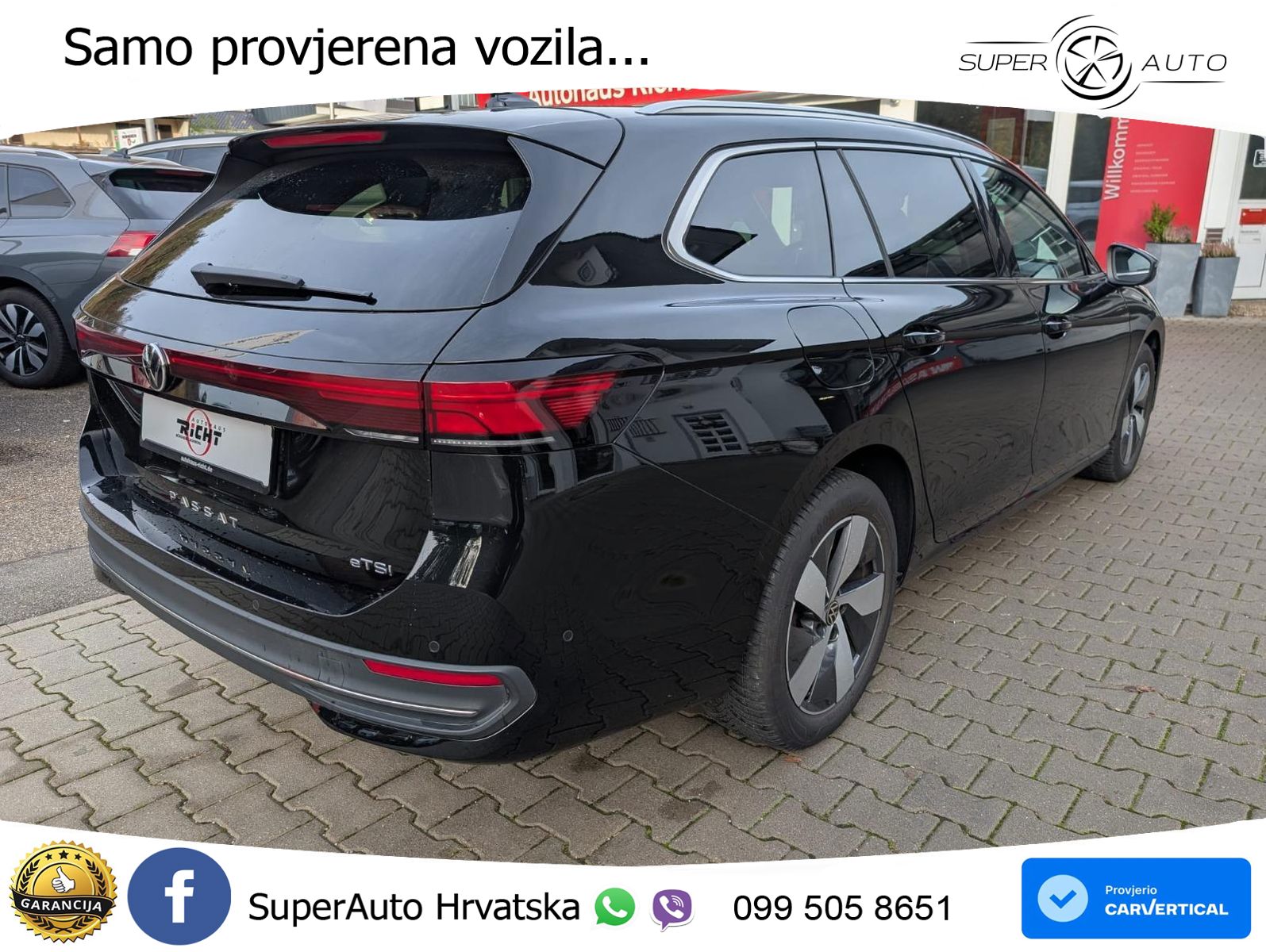 Volkswagen Passat Variant 1.5 eTSI (150 KS) DSG Business LED+GR SJED+ACC