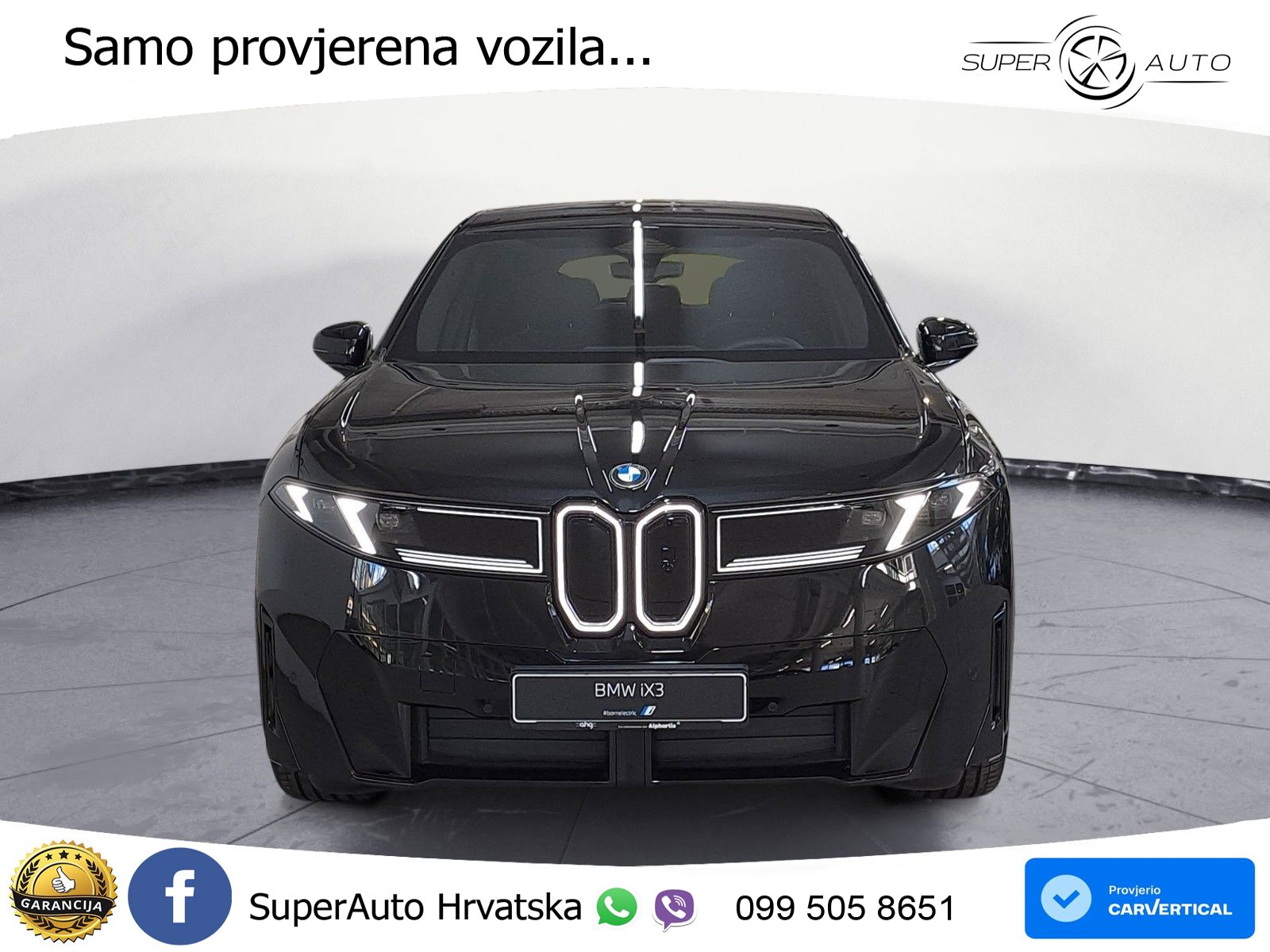 BMW iX3 40 82.6 kWh (320 KS) M Sport LED+GR SJED+ACC