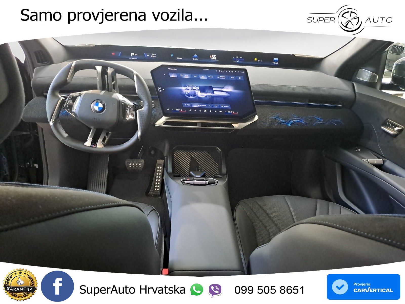 BMW iX3 40 82.6 kWh (320 KS) M Sport LED+GR SJED+ACC
