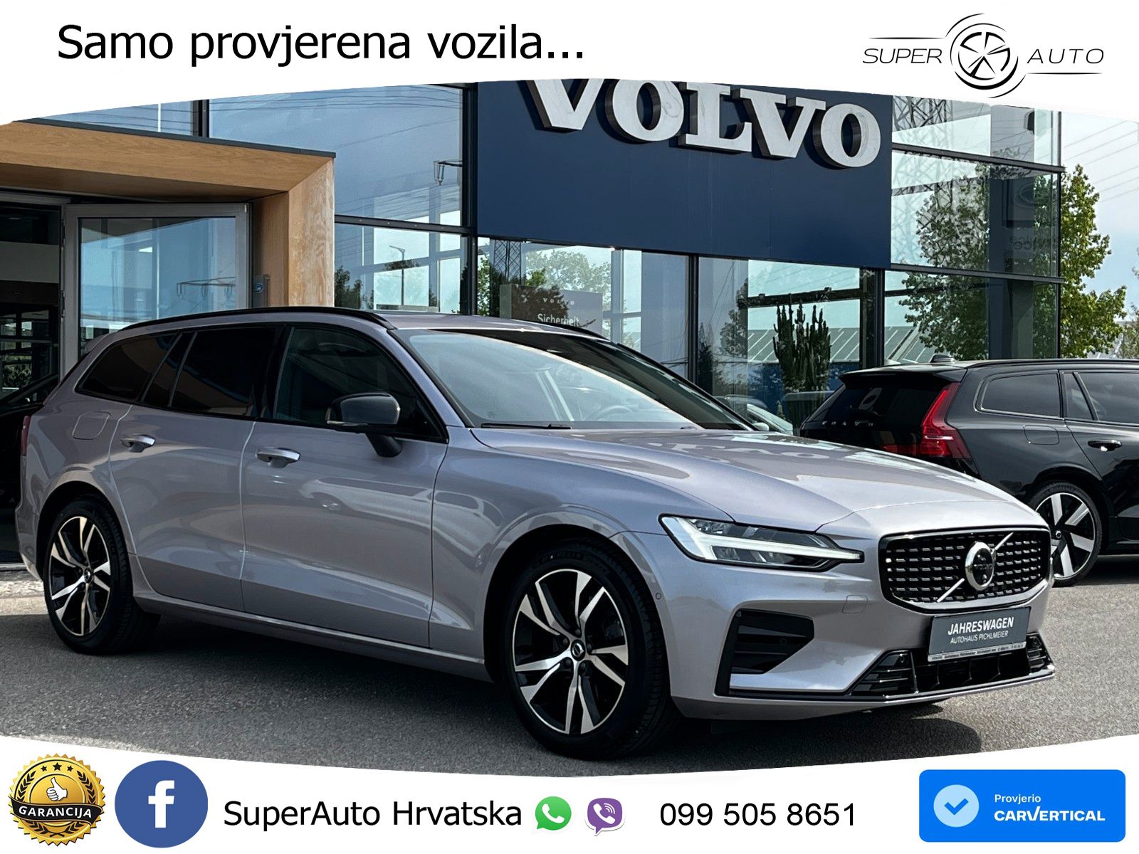 Volvo V60 2.0 B4 Benzin DCT LED+GR SJED+ACC