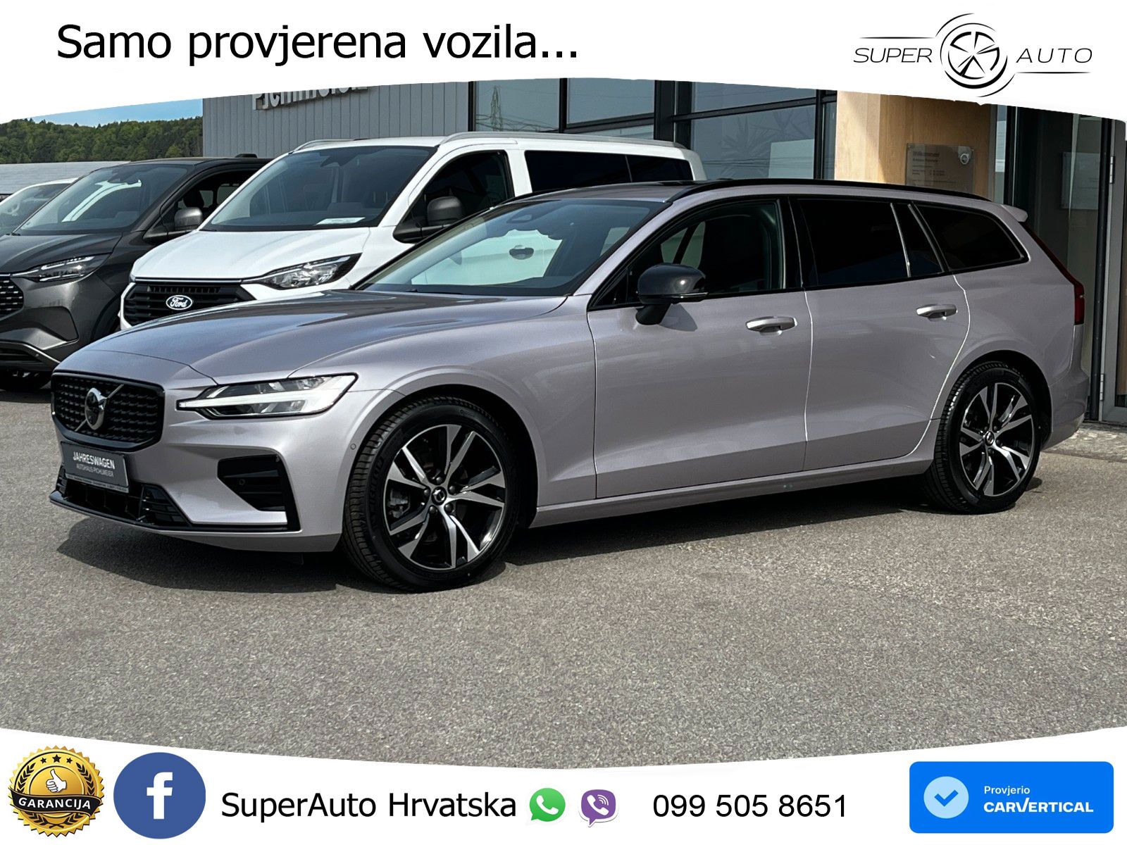 Volvo V60 2.0 B4 Benzin DCT LED+GR SJED+ACC