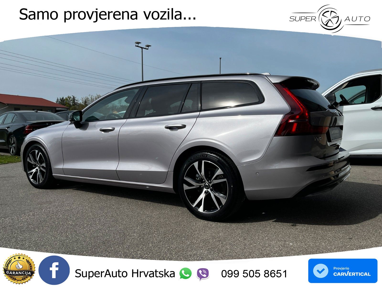 Volvo V60 2.0 B4 Benzin DCT LED+GR SJED+ACC