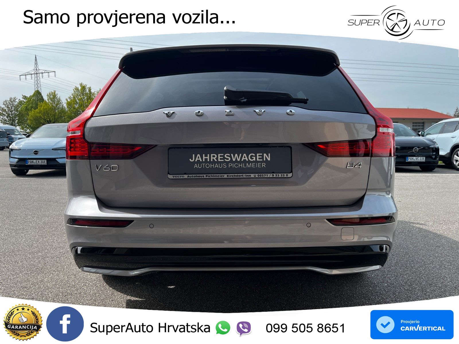 Volvo V60 2.0 B4 Benzin DCT LED+GR SJED+ACC