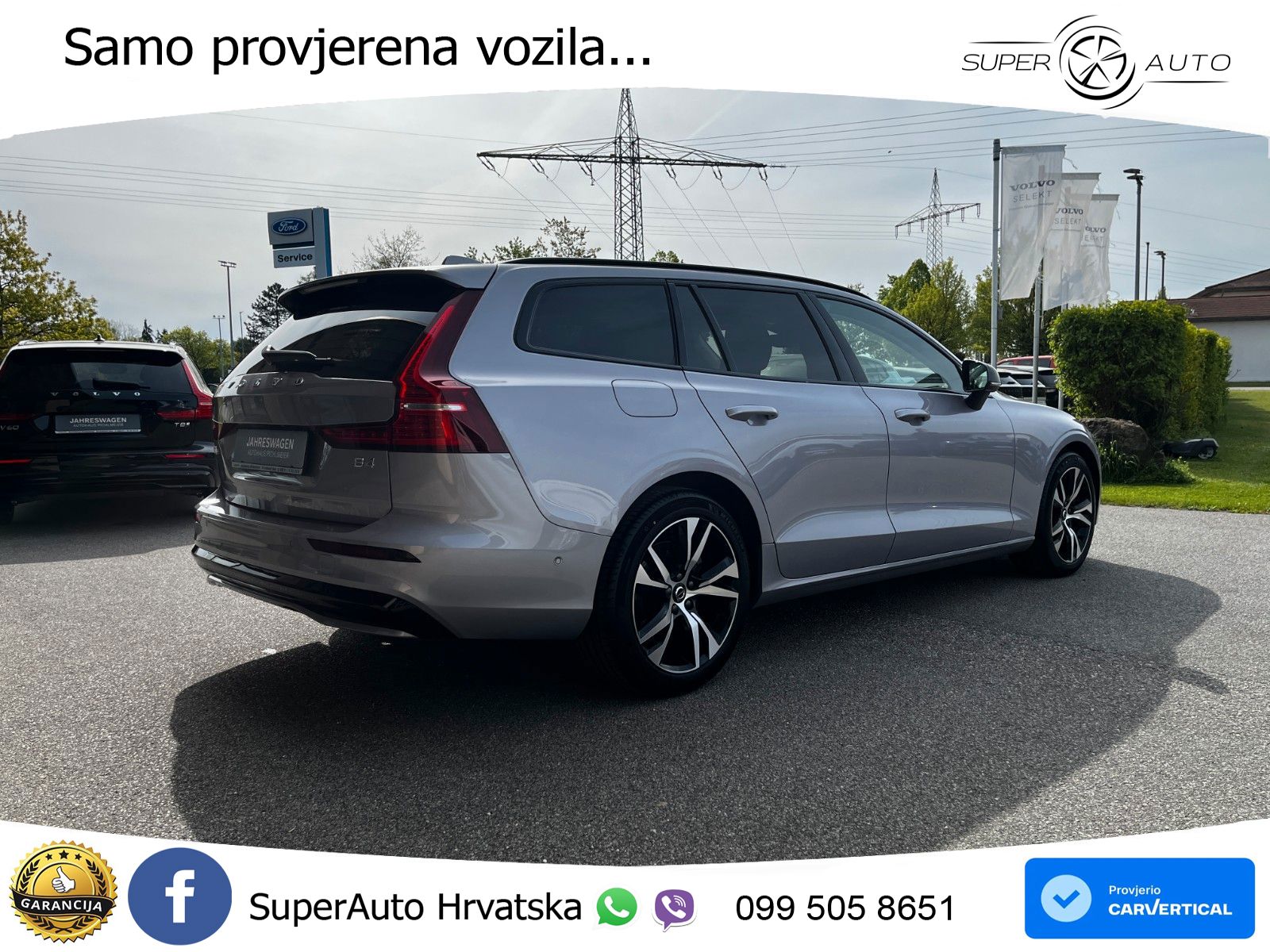 Volvo V60 2.0 B4 Benzin DCT LED+GR SJED+ACC