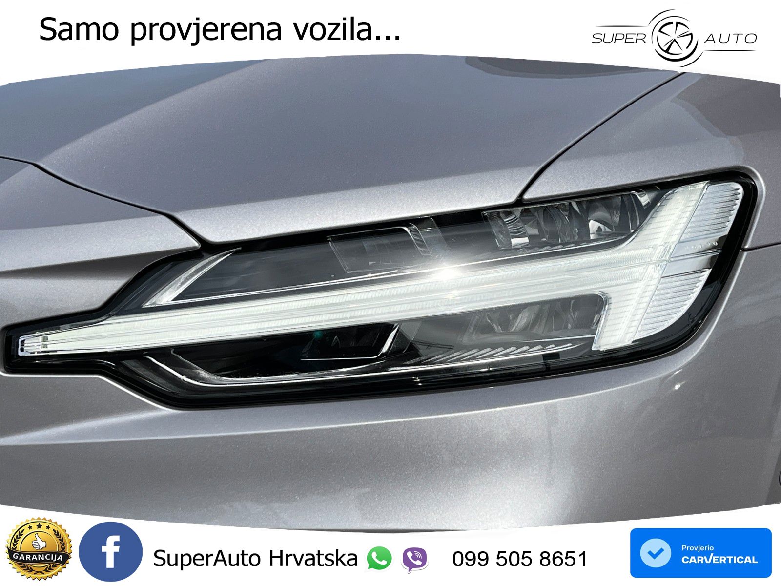 Volvo V60 2.0 B4 Benzin DCT LED+GR SJED+ACC