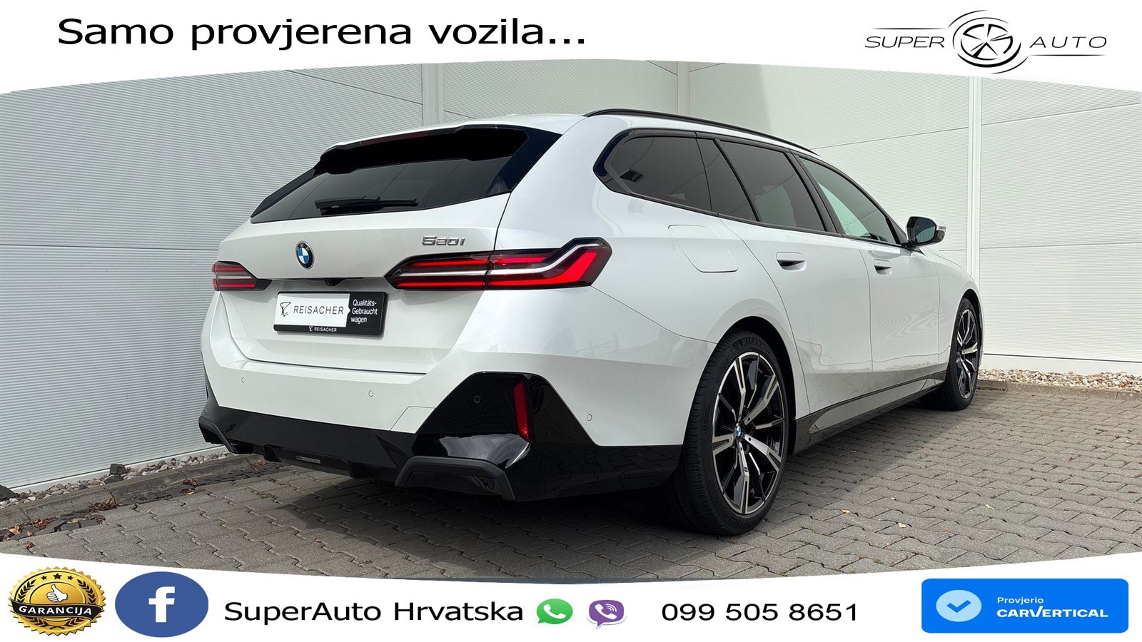 BMW 520i Touring (208 KS) Steptronic M Sport LED+GR SJED+ACC