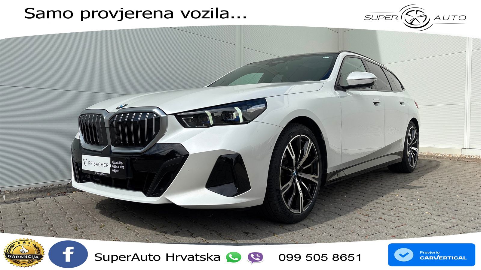 BMW 520i Touring (208 KS) Steptronic M Sport LED+GR SJED+ACC