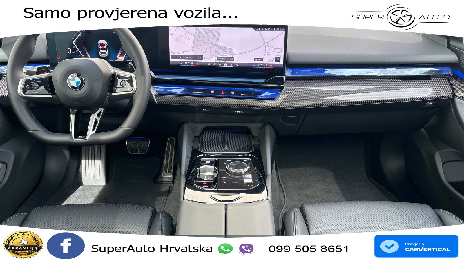 BMW 520i Touring (208 KS) Steptronic M Sport LED+GR SJED+ACC