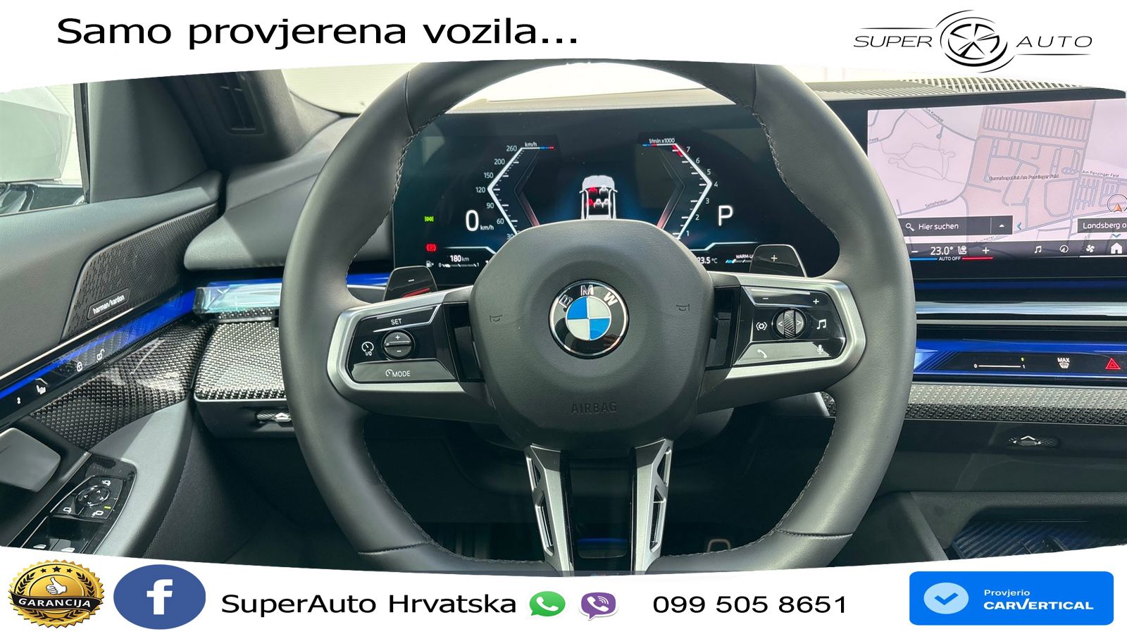 BMW 520i Touring (208 KS) Steptronic M Sport LED+GR SJED+ACC