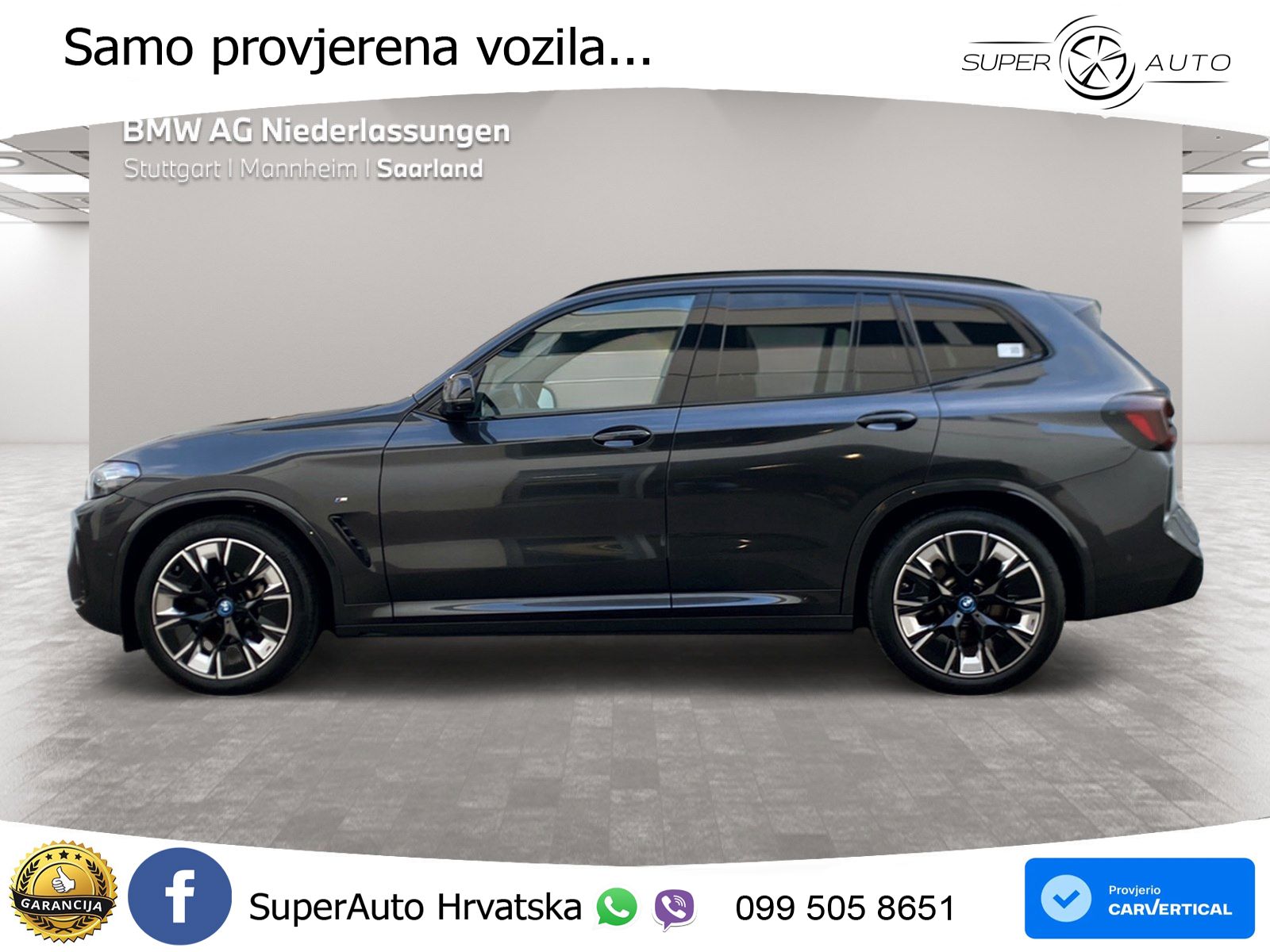 BMW iX3 80 kWh (286 KS)