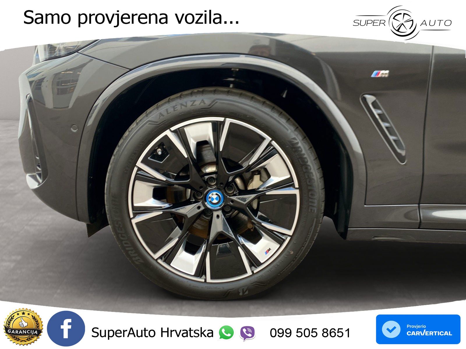 BMW iX3 80 kWh (286 KS)