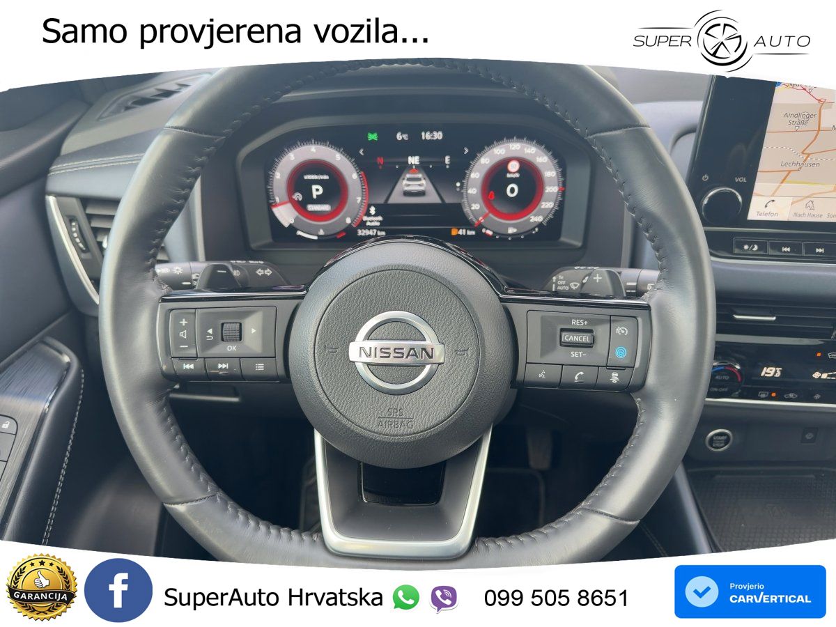 Nissan Qashqai 1.3 DIG-T (158 KS) Xtronic Tekna LED+GR SJED+ACC