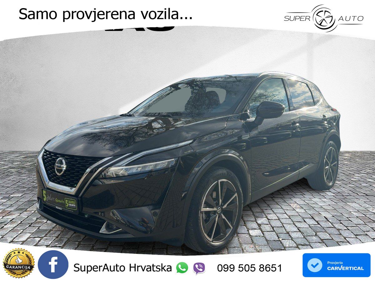 Nissan Qashqai 1.3 DIG-T (158 KS) Xtronic Tekna LED+GR SJED+ACC