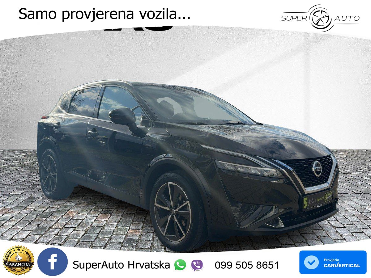 Nissan Qashqai 1.3 DIG-T (158 KS) Xtronic Tekna LED+GR SJED+ACC