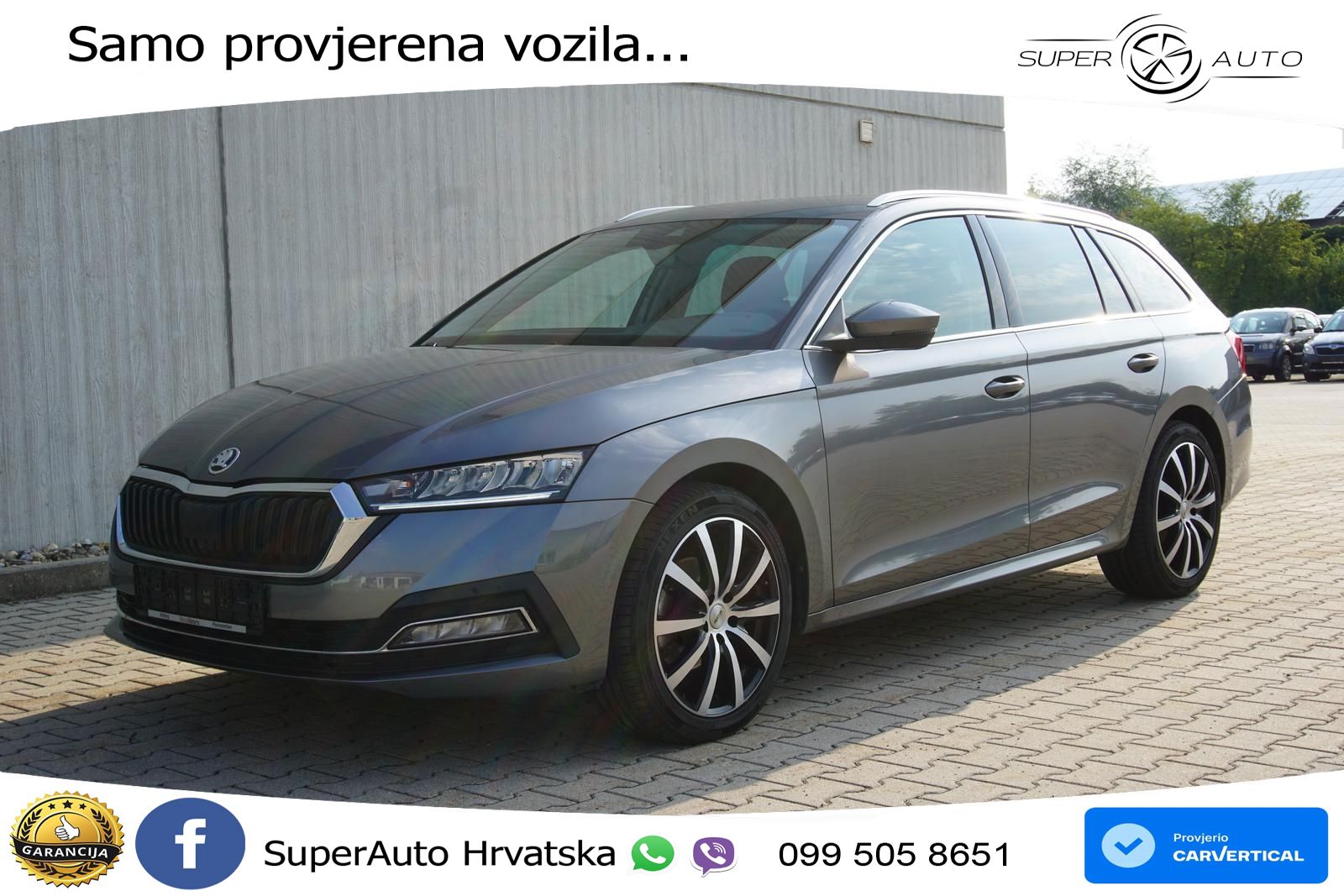 Škoda Octavia Combi 1.5 TSI (150 KS) LED+GR SJED+ACC