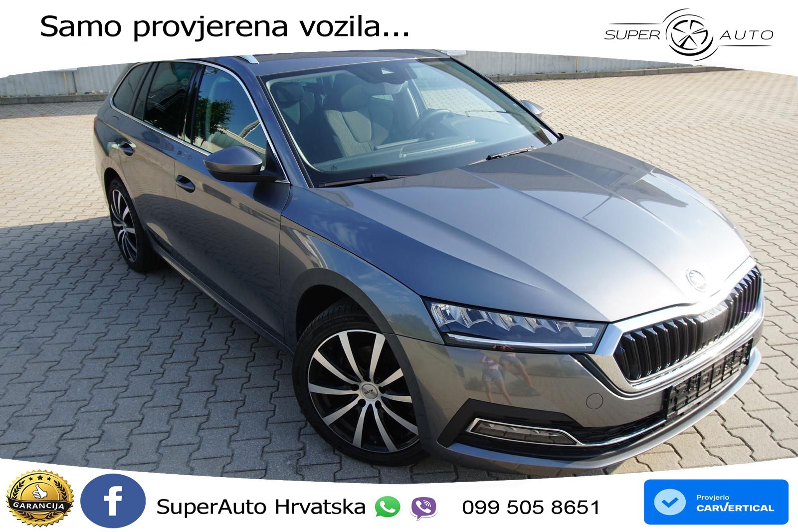 Škoda Octavia Combi 1.5 TSI (150 KS) LED+GR SJED+ACC