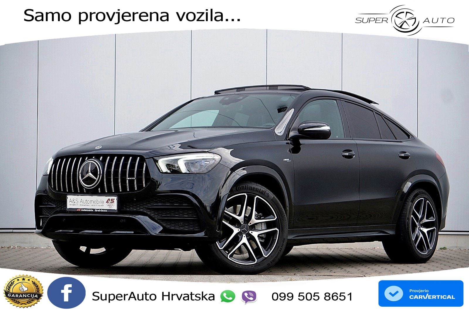 Mercedes AMG GLE Coupe 53 (435 KS) EQ Boost 4MATIC+ AMG SPEEDSHIFT TCT 9G ACC+GR SJED+360+PANO