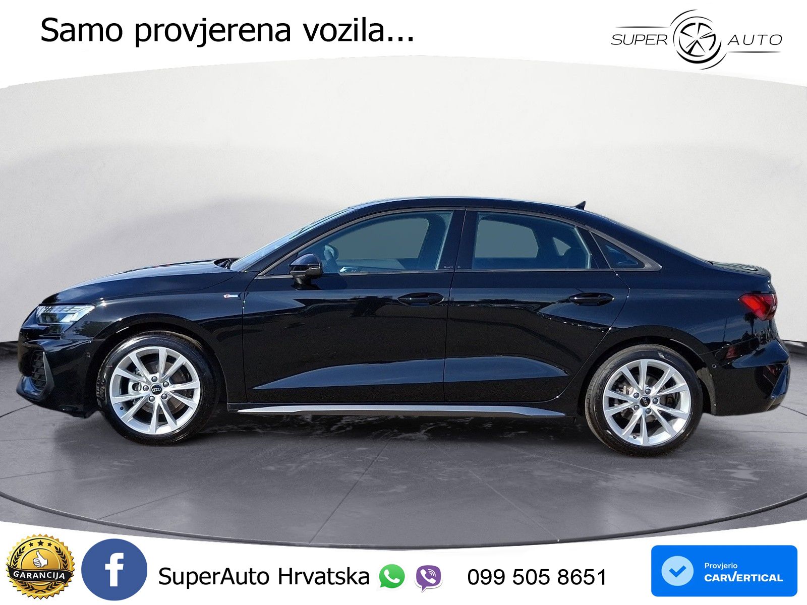 Audi A3 Limuzina 35 TFSI (150 KS) S tronic S line MATRIX+GR SJED+KAM