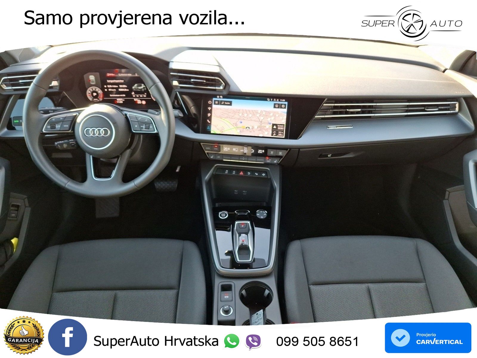 Audi A3 Limuzina 35 TFSI (150 KS) S tronic S line MATRIX+GR SJED+KAM
