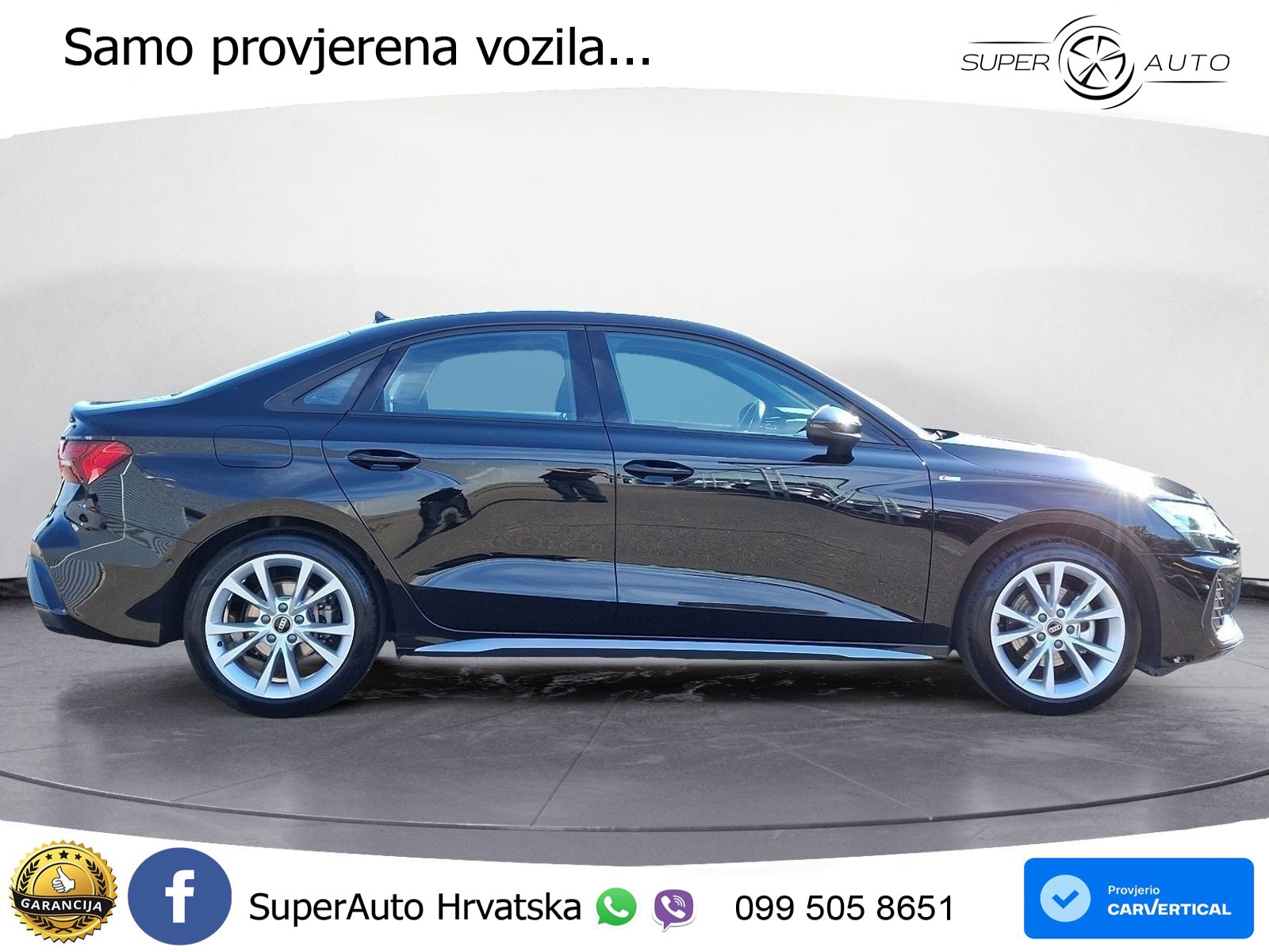 Audi A3 Limuzina 35 TFSI (150 KS) S tronic S line MATRIX+GR SJED+KAM