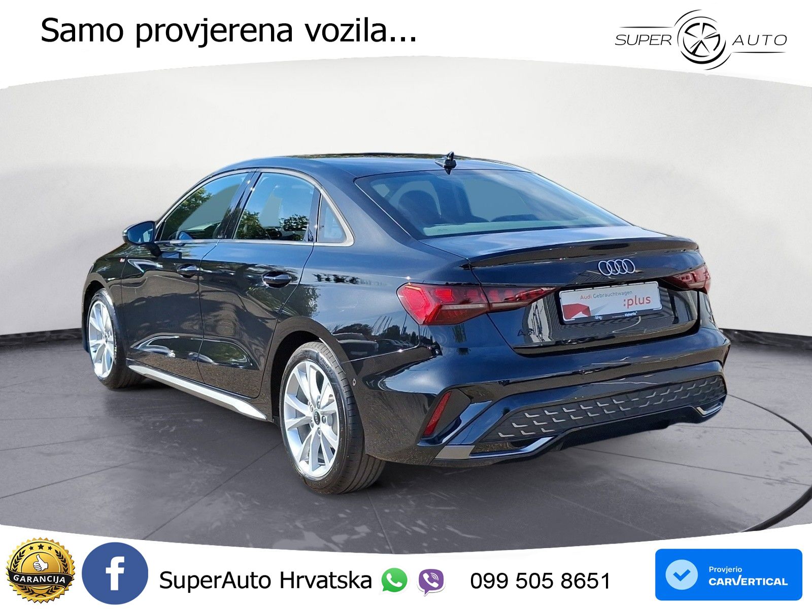 Audi A3 Limuzina 35 TFSI (150 KS) S tronic S line MATRIX+GR SJED+KAM