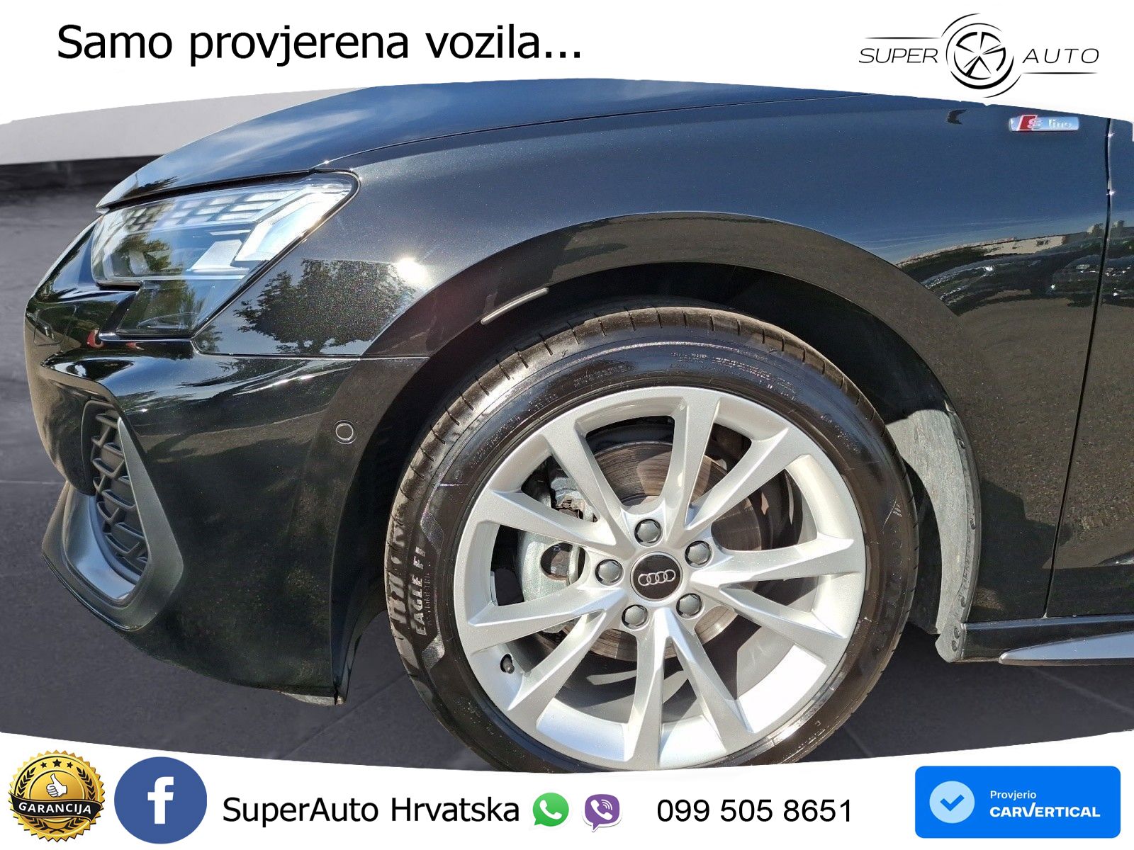Audi A3 Limuzina 35 TFSI (150 KS) S tronic S line MATRIX+GR SJED+KAM